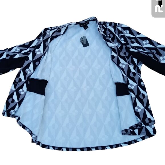 Ashley Stewart overblouse , blouse sz 22-24 new (0027) - Picture 9 of 11